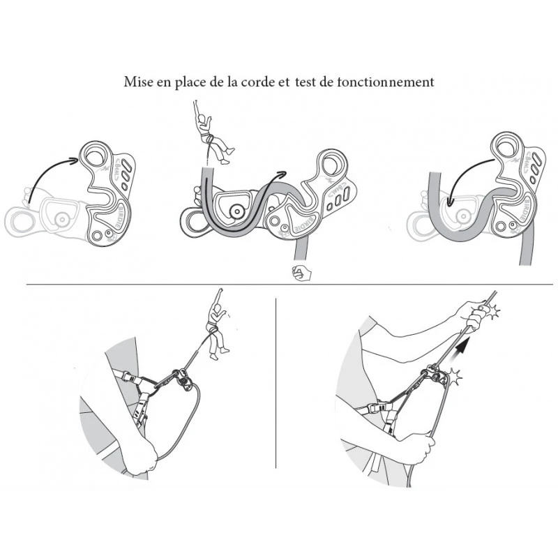 Assureur Escalade BIRDIE Bleu BEAL 5 Assureur Escalade BIRDIE Bleu BEAL – Image 5