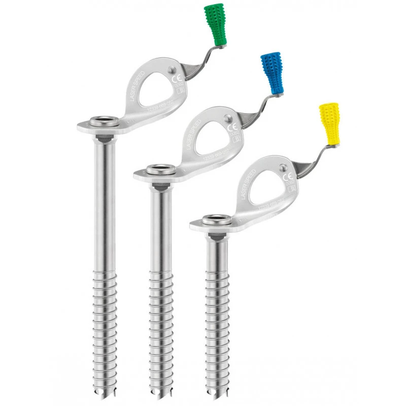 Broche à Glace Laser Speed 13cm Jaune à 3 Trépans Petzl 4 Broche à Glace Laser Speed 13cm Jaune à 3 Trépans Petzl – Image 4