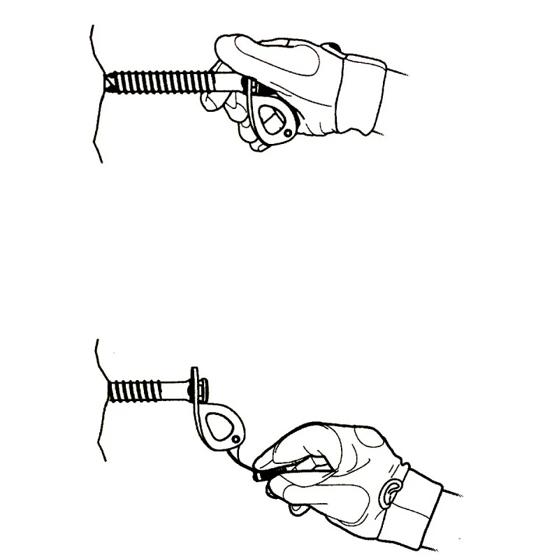 Broche à Glace Laser Speed 21cm Vert à 3 Trépans Petzl 3 Broche à Glace Laser Speed 21cm Vert à 3 Trépans Petzl – Image 3