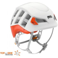 Casque Escalade Et Alpinisme METEOR Rouge-orange Petzl 2023