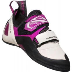 Chausson Escalade Femme KATANA WOMAN V3.0 Blanc-rose La Sportiva