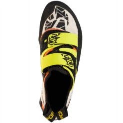 Chausson Escalade Femme OTAKI Woman Sulfur-coral La Sportiva -Aventures Magasin chausson escalade femme otaki woman sulfur coral la sportiva 2