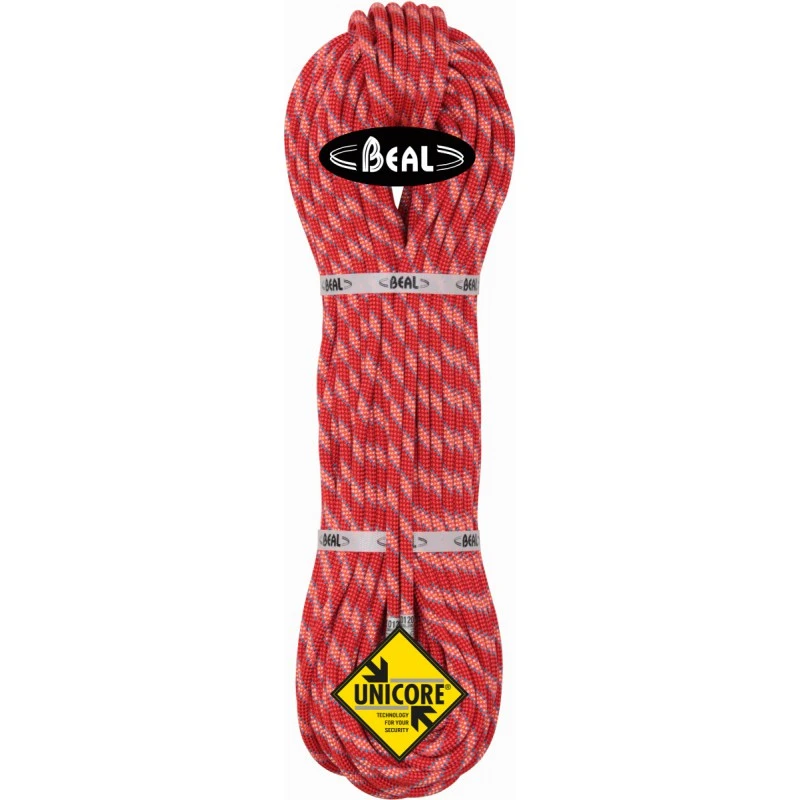 Corde à Double Montagne 2x50m COBRA II 8.6mm UNICORE DRYCOVER Bleu-orange BEAL 4 Corde à Double Montagne 2x50m COBRA II 8.6mm UNICORE DRYCOVER Bleu-orange BEAL – Image 4