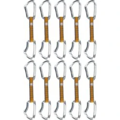 Lot De 10 Dégaines D'escalade BASIC SET NY Orange Climbing Technology 2023