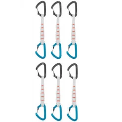 Lot De 6 Dégaines Escalade ANGE FINESSE 17cm L+L Petzl