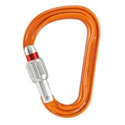 Mousqueton à Vis Attache Screw Lock Orange Petzl
