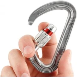 Mousqueton à Vis SPIRIT Screw Lock Petzl -Aventures Magasin mousqueton a vis spirit screw lock petzl 3