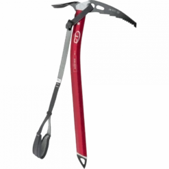 Piolet Alpinisme ALPIN TOUR Rouge Avec Dragonne Climbing Technology