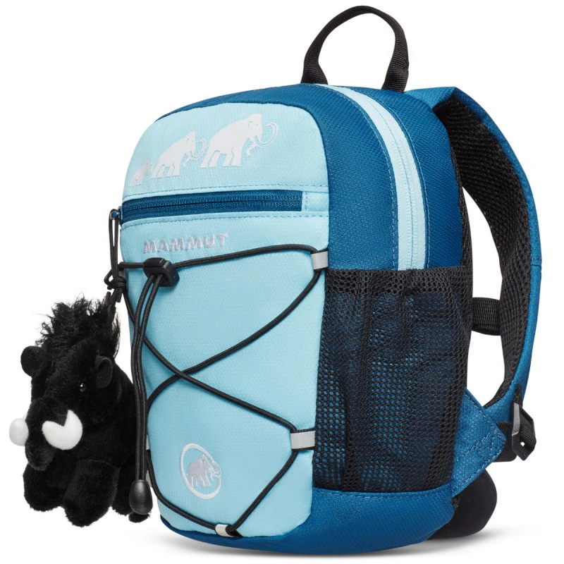 Sac à Dos Enfant FIRST ZIP 8L Bleu Avec Peluche Mammut 1 Sac à Dos Enfant FIRST ZIP 8L Bleu Avec Peluche Mammut