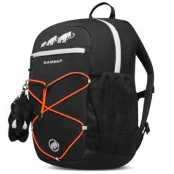 Sac à Dos Enfant FIRST ZIP 8L Noir Avec Peluche Mammut