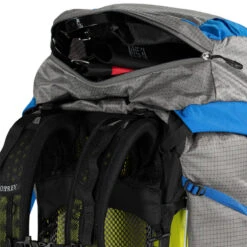 Sac à Dos Randonnée EXOS PRO 55 Grey-blue Osprey Packs 2023 -Aventures Magasin sac a dos randonnee exos pro 55 grey blue osprey packs 2023 5