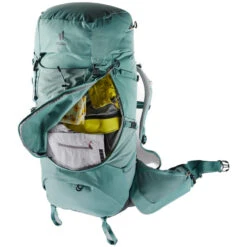 Sac à Dos Trekking Femme AIRCONTACT CORE 55+10 SL Jade Deuter 2023 -Aventures Magasin sac a dos trekking femme aircontact core 55 10 sl jade deuter 2023 4