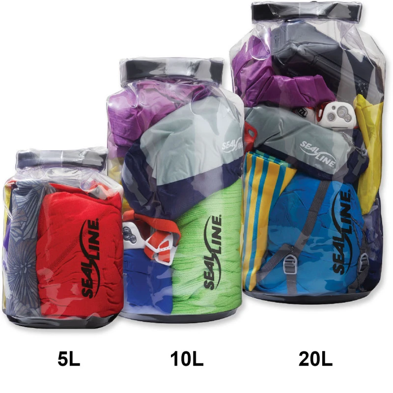Sac étanche Transparent BAJA VIEW DRY BAG 5L SealLine 1 Sac étanche Transparent BAJA VIEW DRY BAG 5L SealLine