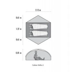 Tente CARBON REFLEX 2 Verte MSR GEAR EUROPE 2022 -Aventures Magasin tente carbon reflex 2 verte msr gear europe 2022 2