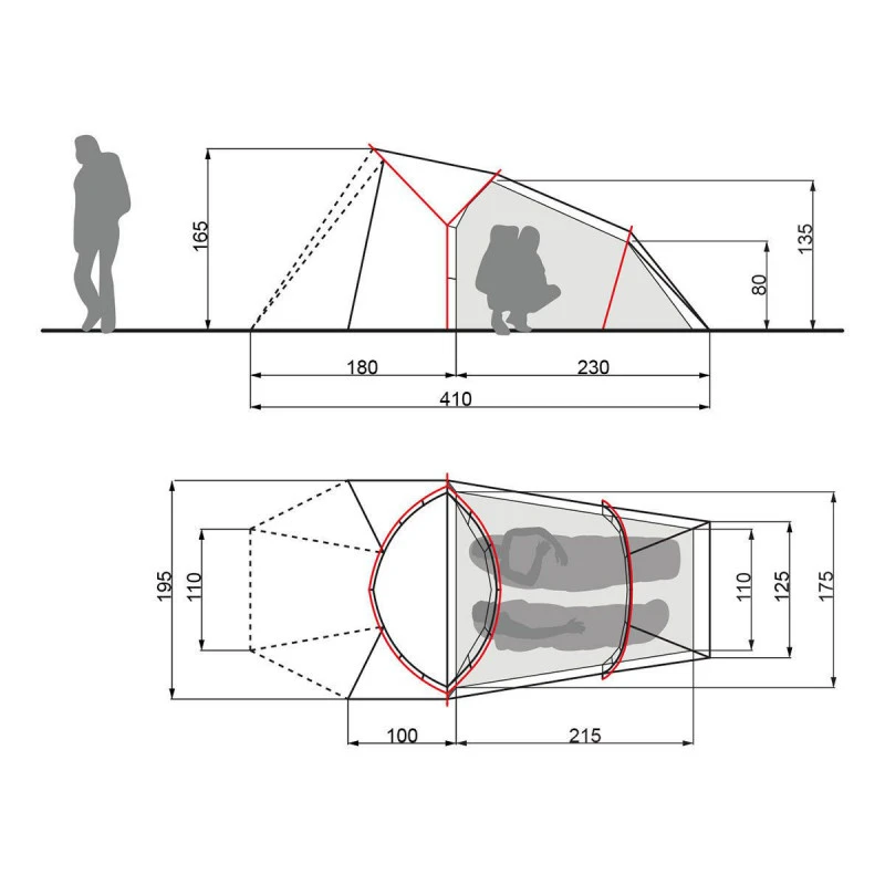 Tente De Randonnée CHAPEL SUL XT 2P Cress-green Vaude 2023 2 Tente De Randonnée CHAPEL SUL XT 2P Cress-green Vaude 2023 – Image 2