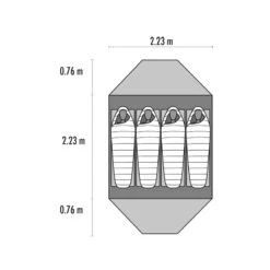Tente ELIXIR 4 + FOOTPRINT Verte MSR GEAR EUROPE 2023 -Aventures Magasin tente elixir 4 footprint verte msr gear europe 2023 3