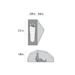 Tente FREELITE 1 Verte V3 MSR GEAR EUROPE 2023 -Aventures Magasin tente freelite 1 verte v3 msr gear europe 2023 3