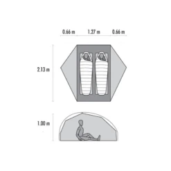 Tente FREELITE 2 Verte V3 MSR GEAR EUROPE 2023 -Aventures Magasin tente freelite 2 verte v3 msr gear europe 2023 3