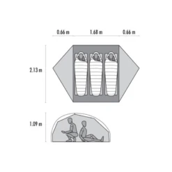 Tente FREELITE 3 Verte V3 MSR GEAR EUROPE 2023 9 Tente FREELITE 3 Verte V3 MSR GEAR EUROPE 2023 -Aventures Magasin tente freelite 3 verte v3 msr gear europe 2023 3