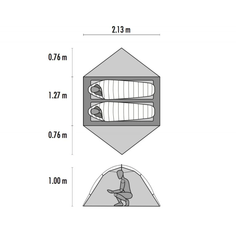 Tente HUBBA HUBBA NX 2P Verte MSR GEAR EUROPE 2023 4 Tente HUBBA HUBBA NX 2P Verte MSR GEAR EUROPE 2023 â Image 4
